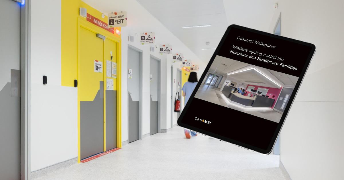 Wireless Lighting Control for Hospitals and Healthcare Facilities